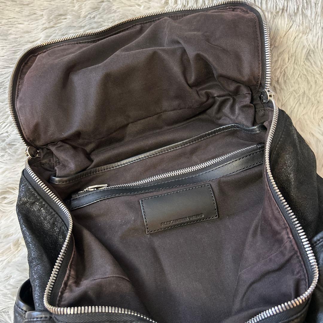 ALEXANDER WANG オールレザーリュック 本革 バックパック