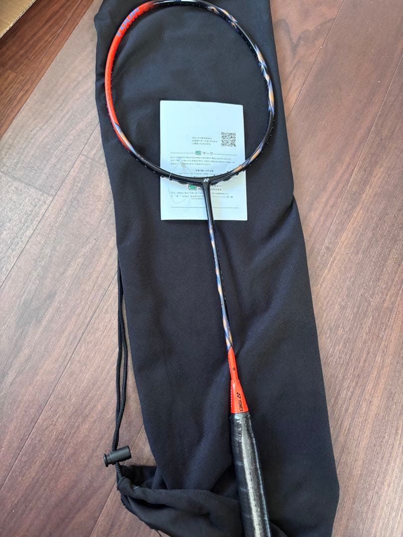 YONEX バドミントン ラケット アストロクス 77 ツアー ハイオレンジ