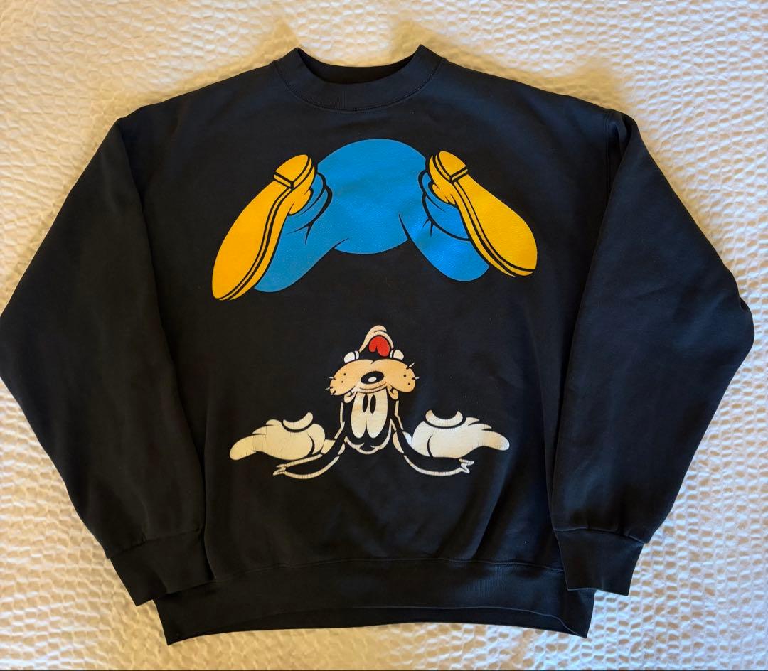 【90s USA製】ディズニー グーフィー スウェット XL ヴィンテージ