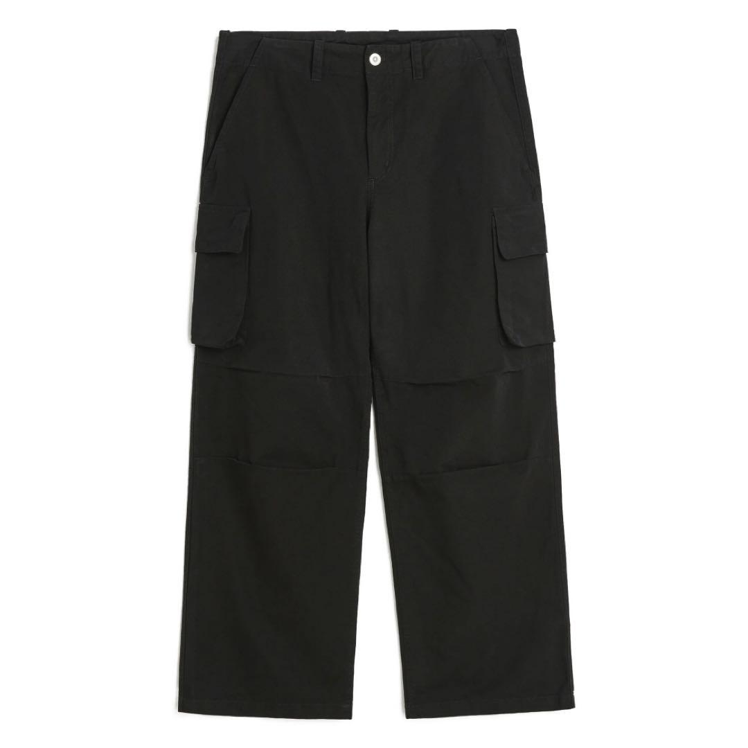 OUR LEGACY ブラックカーゴパンツ 46