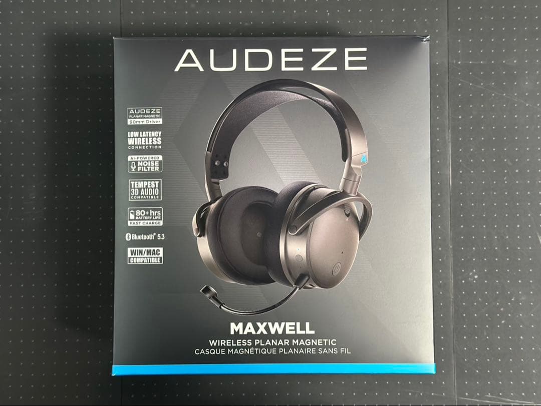 AUDEZE MAXWELL 平面磁界駆動型ワイヤレスゲーミングヘッドセット