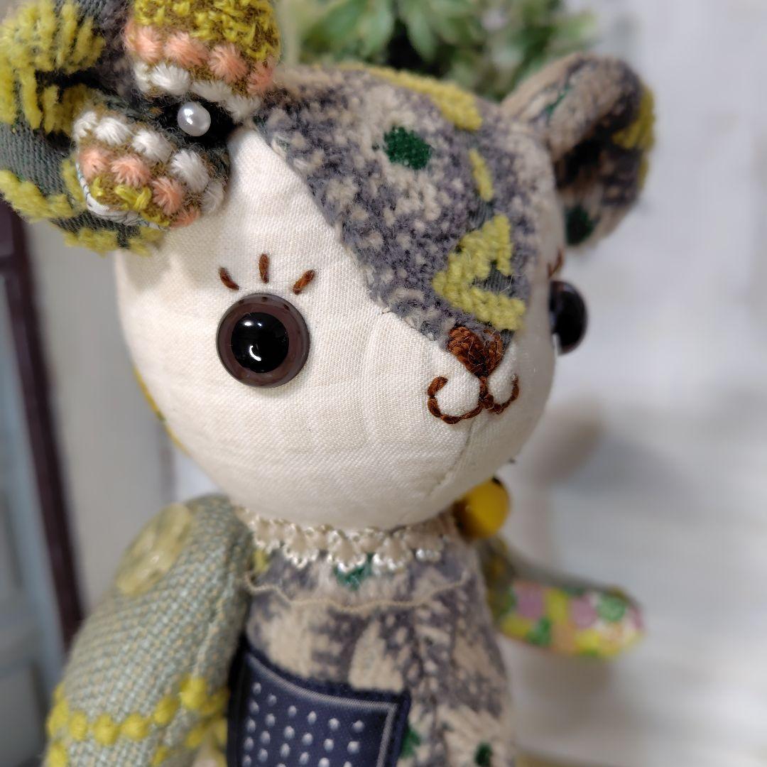 ミナペルホネン＊ハンドメイド＊ぬいぐるみ＊テディベア＊81