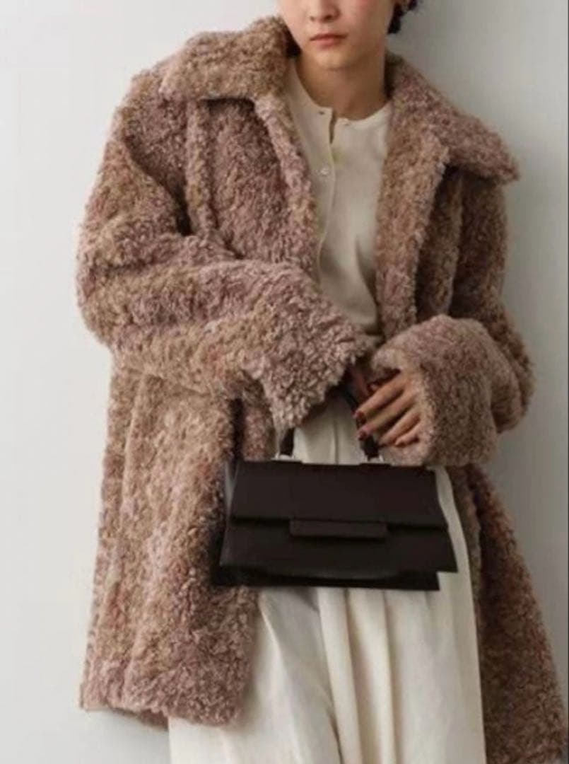 BABYLONE バビロン プードルミドルコート 【23AW】　美品