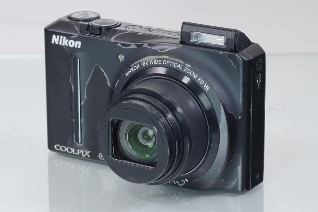 ★良品★ Nikon COOLPIX S9100 ブラック #2459