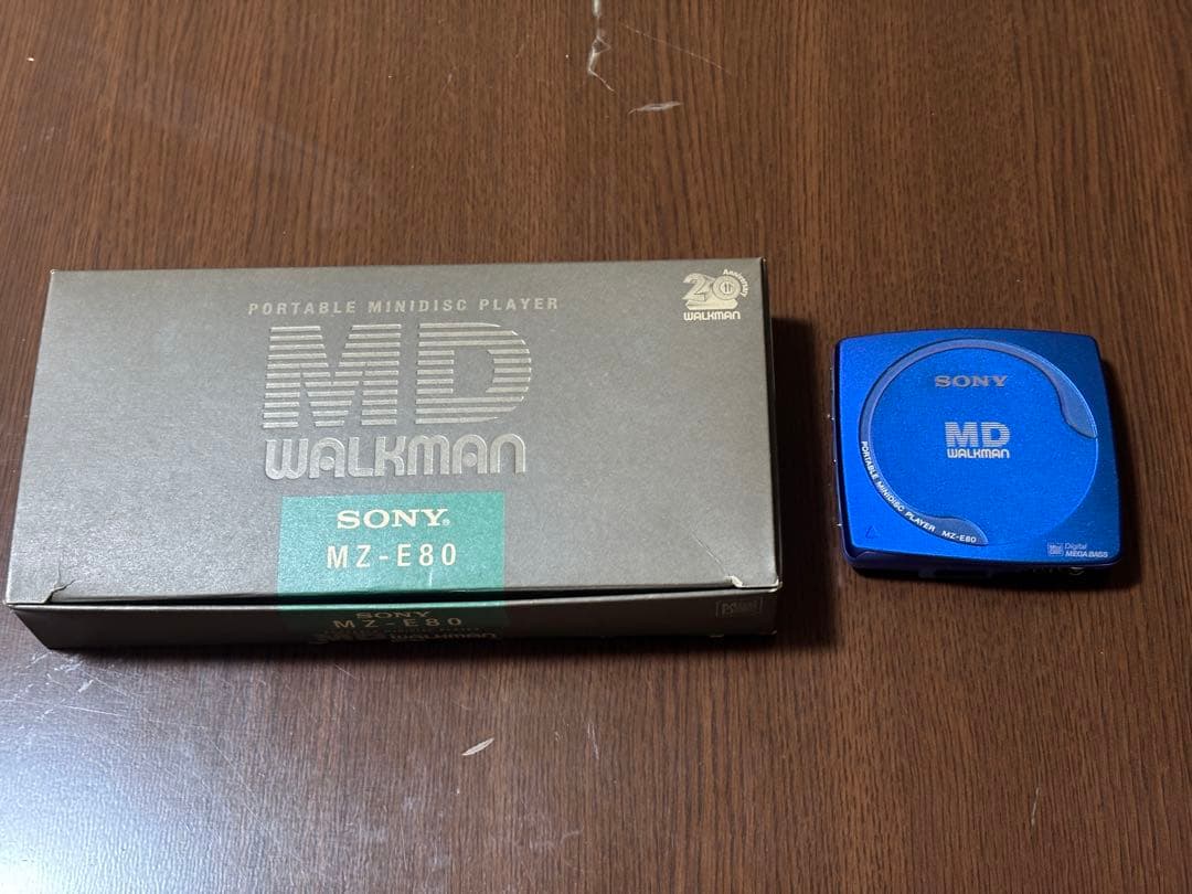 SONY MDウォークマン MZ-E80 ジャンク MD読み込み不可