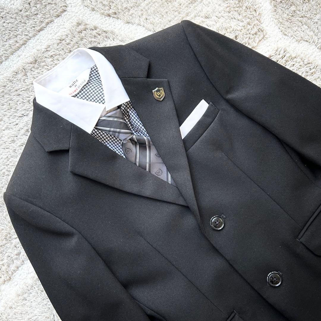 美品✨waltz by BEAMS DESIGN 黒スーツ 5点セット150㎝