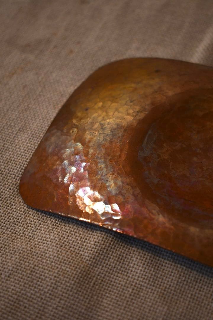 水野正美　真鍮プレート　お皿　燭台　カトラリー　茶器　ブロカント　作家　民藝