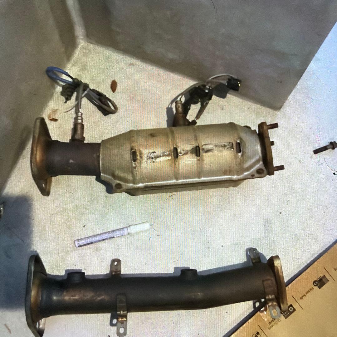 O2センサー付き　シビックTYPE R FD2 触媒レス　ストレートパイプ