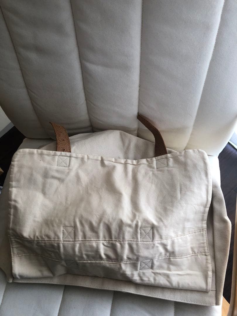 コムデギャルソン　キャンパス地バッグ　カバン　大きめbag 送料込み