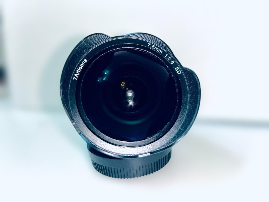 7Artisans 7.5mmF2.8FISH-EYE II ED Xマウント