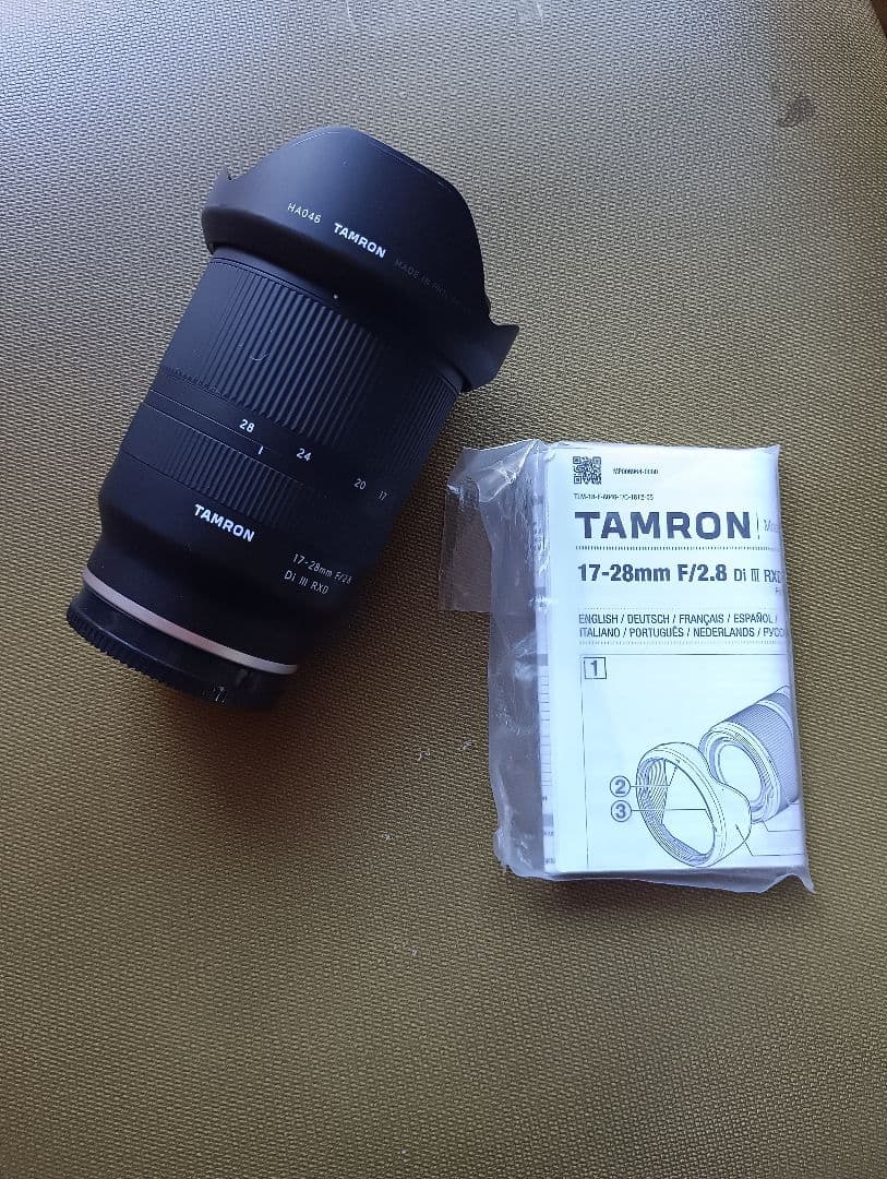 値下げ TAMRON 17-28mm F/2.8 ズームレンズ