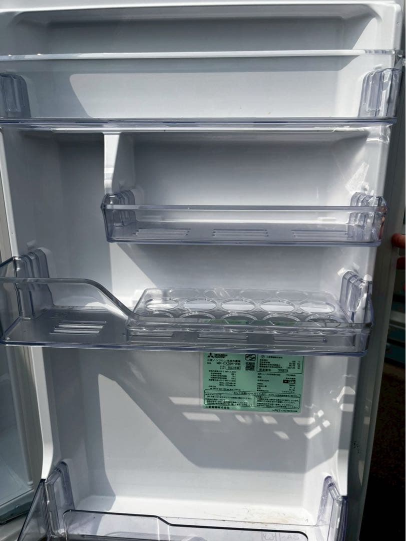 三菱電機　ノンフロン冷蔵冷凍庫 MR-CX30H-W型　通電確認済　2023年製