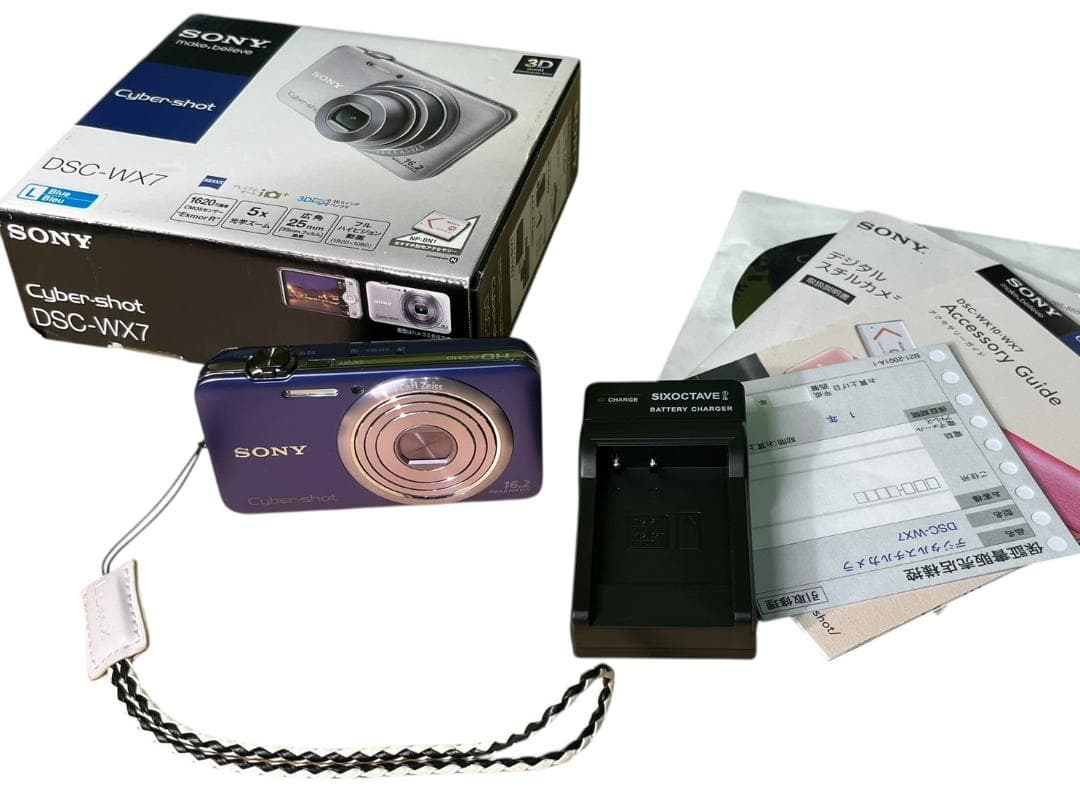 SONY ソニー サイバーショット DSC-WX7 デジカメ 動作確認済 美品
