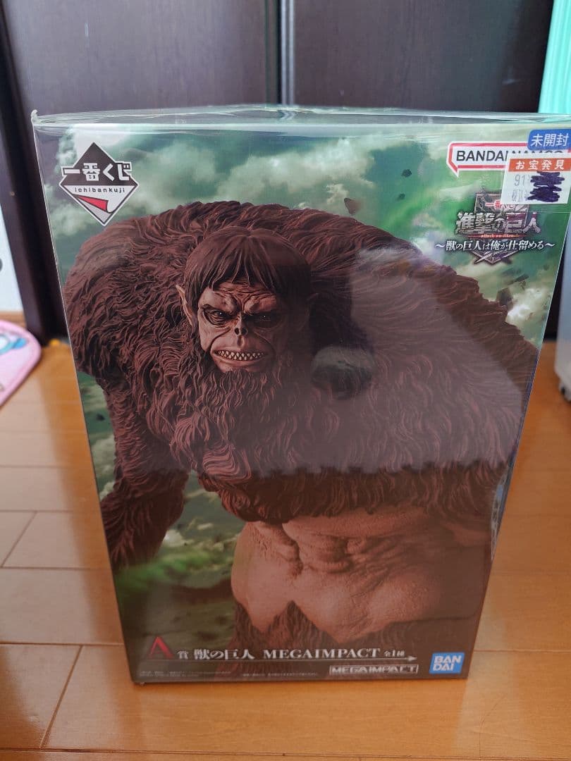 進撃の巨人 一番くじ A賞 獣の巨人 MEGAIMPACT フィギュア