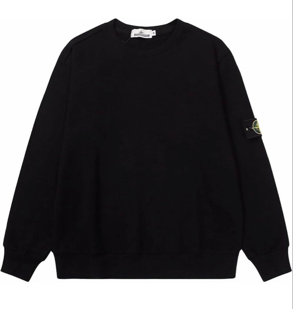 ストーンアイランド　黒　スウェット