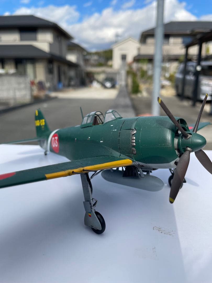 【完成塗装品】1/48 ハセガワ 紫電改