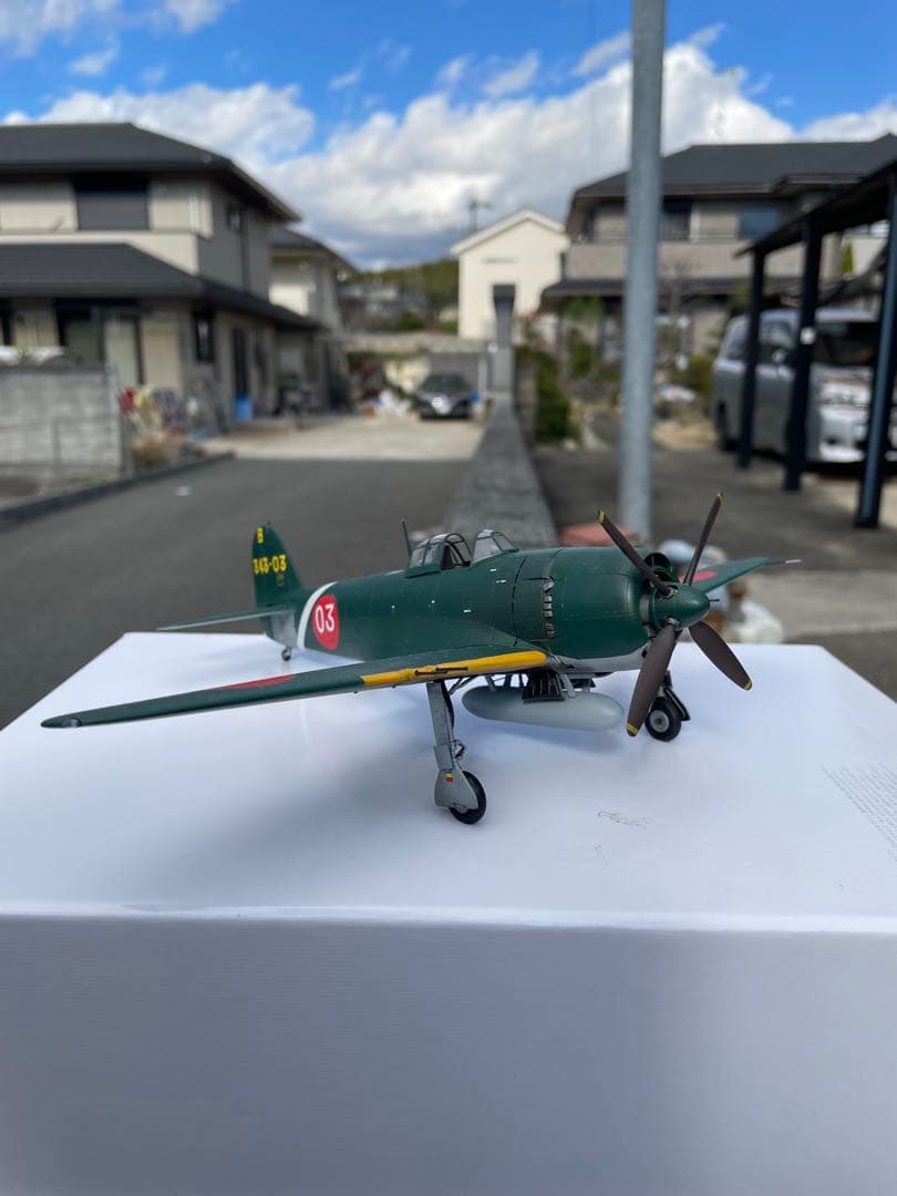 【完成塗装品】1/48 ハセガワ 紫電改