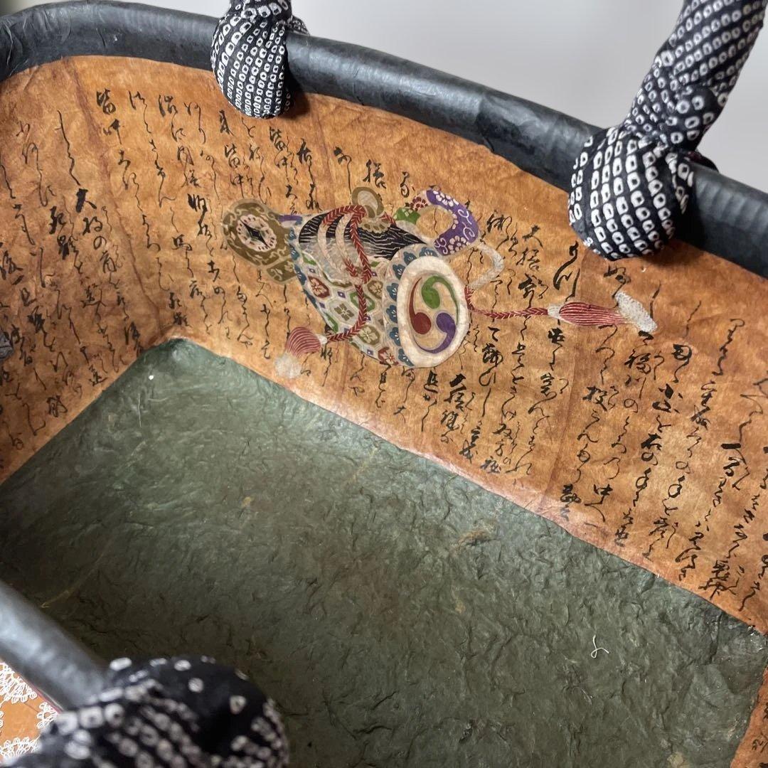 一閑張りバッグ11三社祭