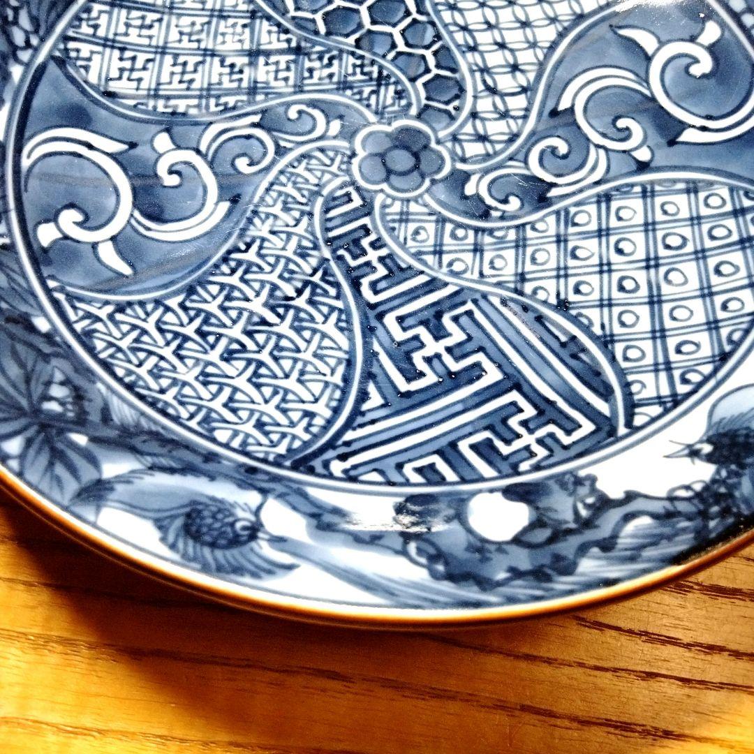 ☆ 加藤利昌 清水焼 染付中皿