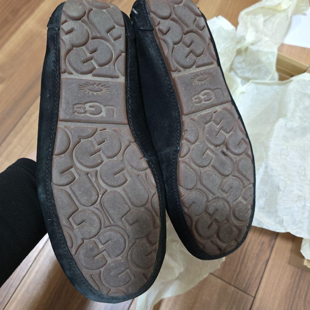 UGG ブラック 7　ANSLEY