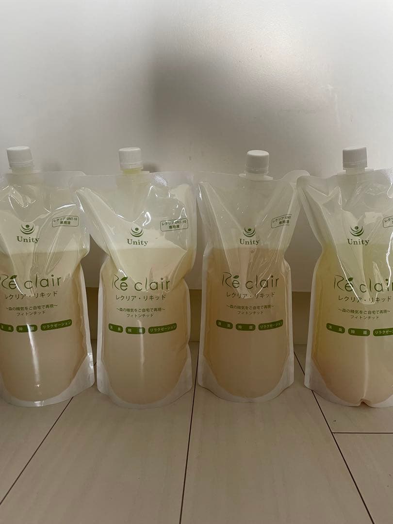 ユニティー　レクリアリキッド4個セット