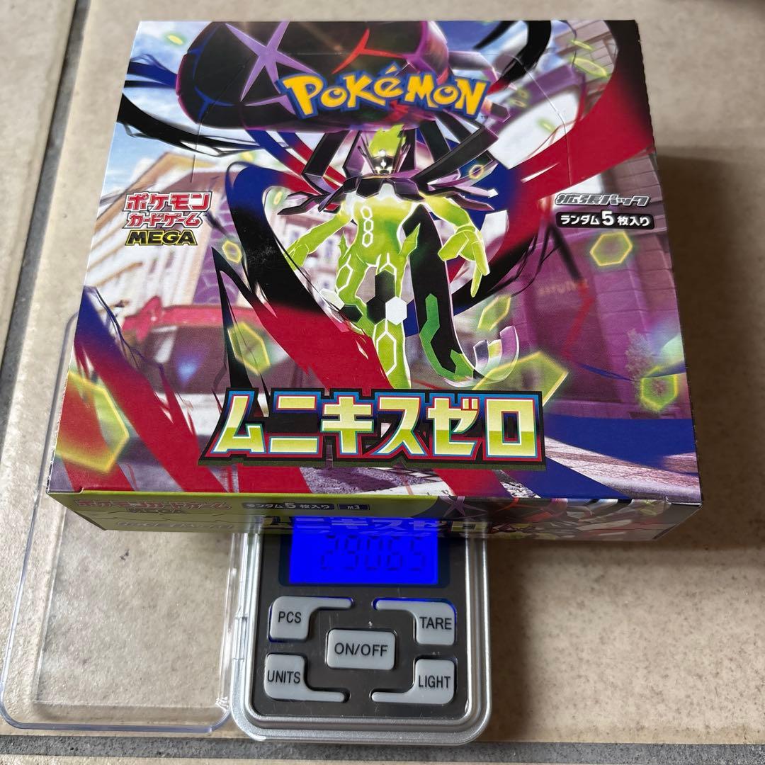 ポケモンカードゲーム ムニキスゼロ　1BOXぺりぺり付き/未開封290.65g