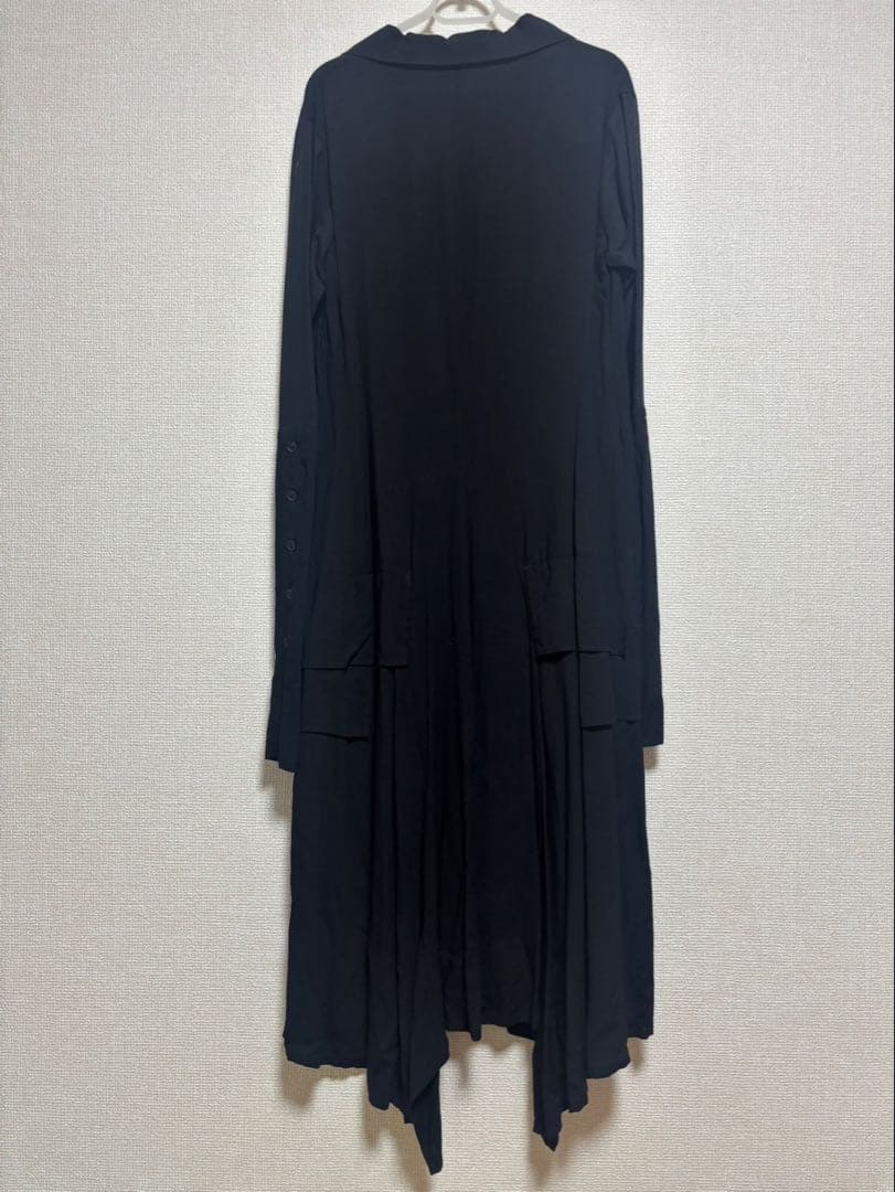 YohjiYamamoto +NOIR ブラック　シャツワンピース　サイズ1