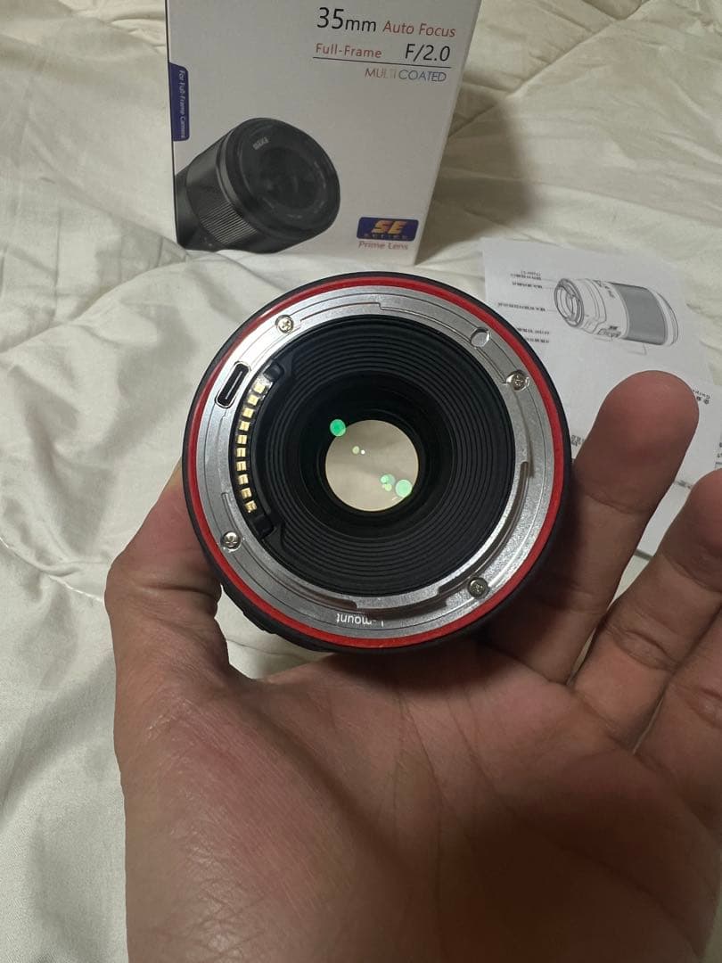 セ*ン様 MEIKE 35mm F/2.0 オートフォーカスレンズ Lmount