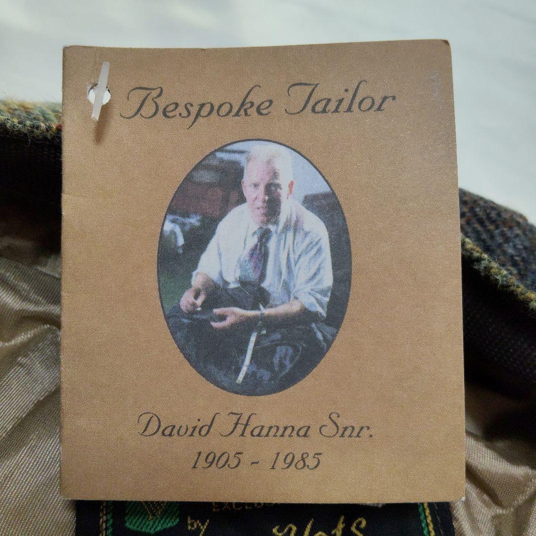 新品 Hanna Hats ヴィンテージ ドネガルツイード パッチワークハット