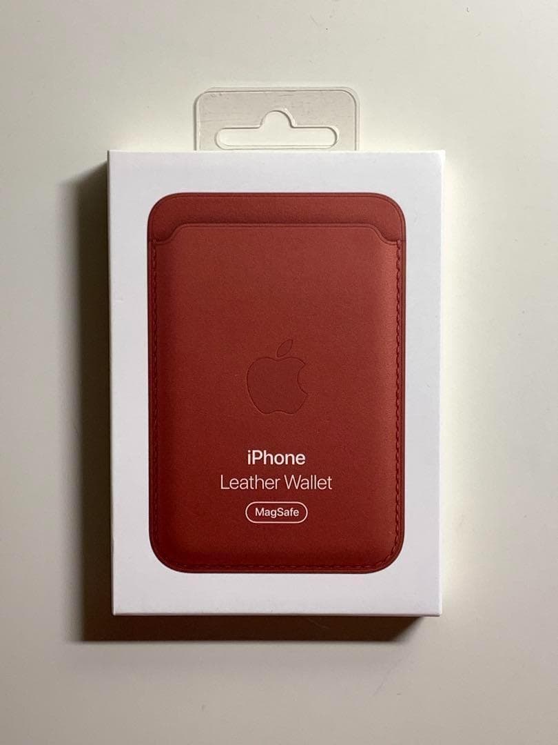 【新品】純正 MagSafe対応 iPhone レザーウォレット・アリゾナ①