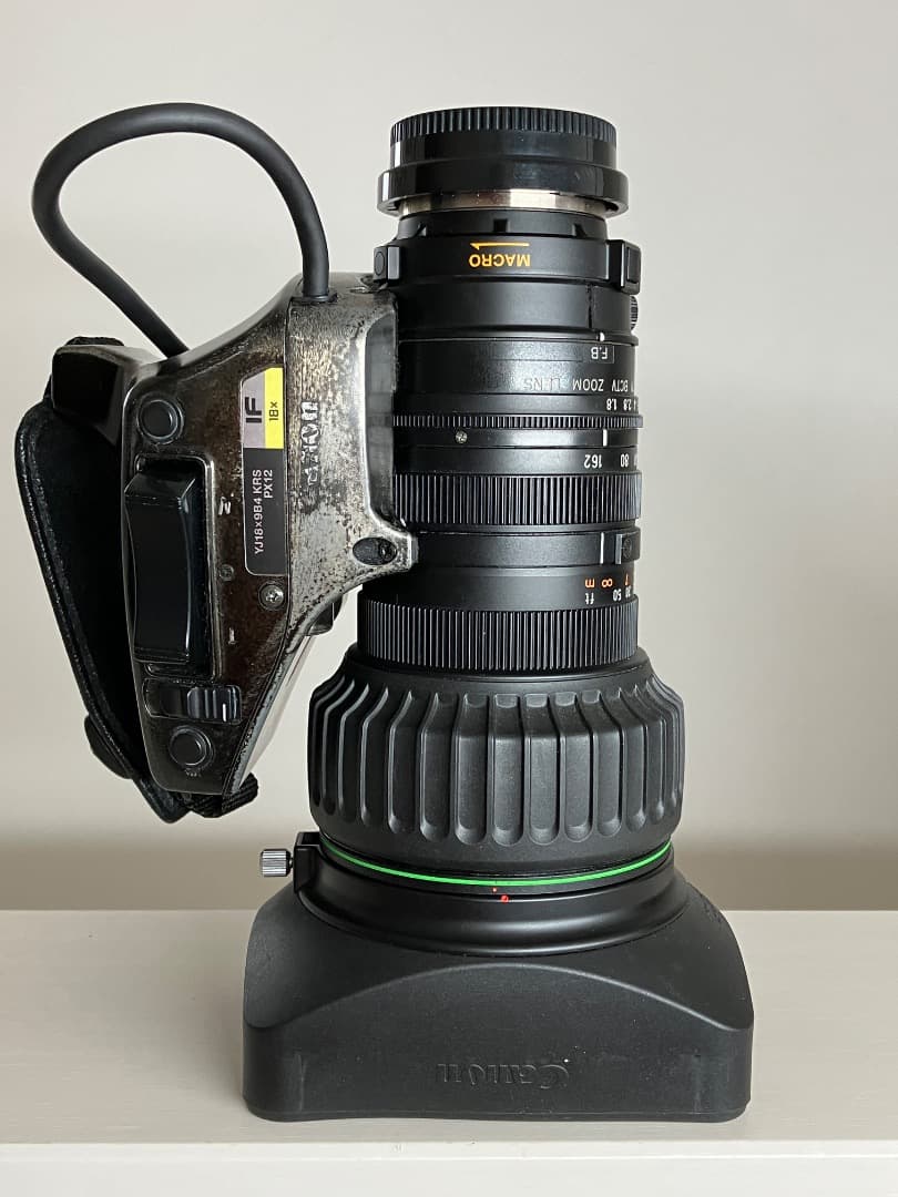 Canon 業務用18倍ポータブルズームレンズ YJ18X9B4 KRS