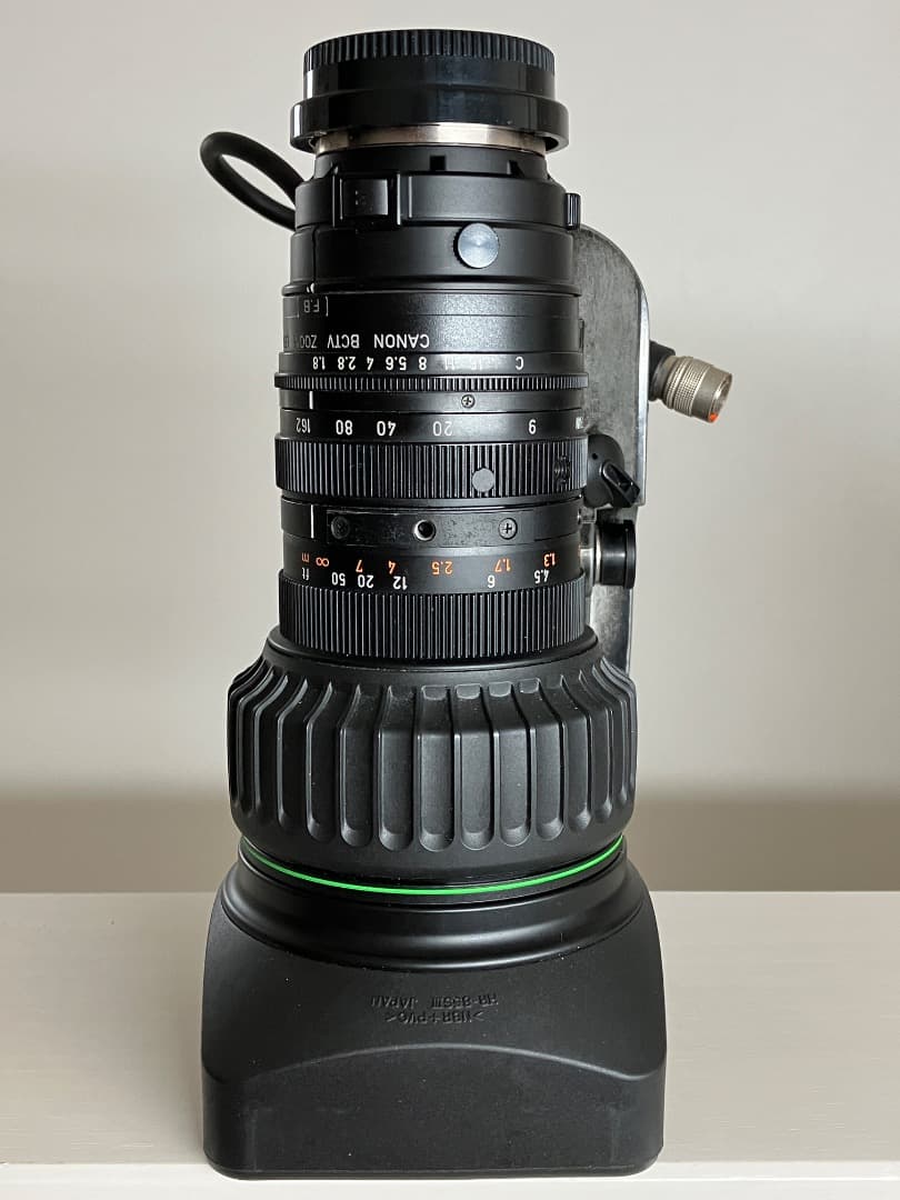 Canon 業務用18倍ポータブルズームレンズ YJ18X9B4 KRS