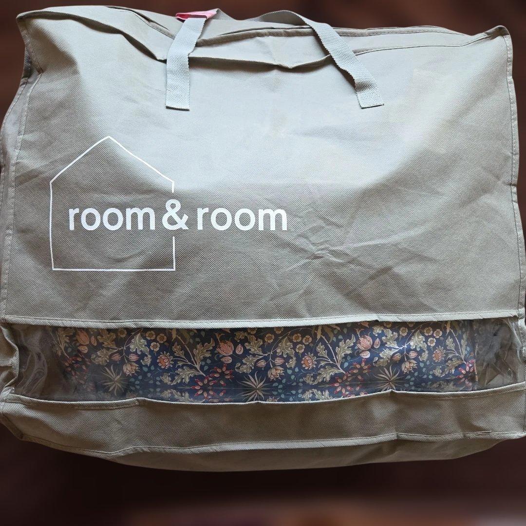 専用　room&room 羽毛掛けふとん シングル ヒヤシンス ブルー