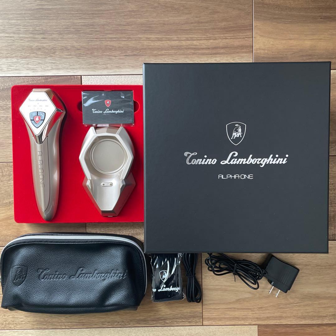 ランボルギーニ美顔器 ALPHA ONE (アルファワン）シャンパンゴールド