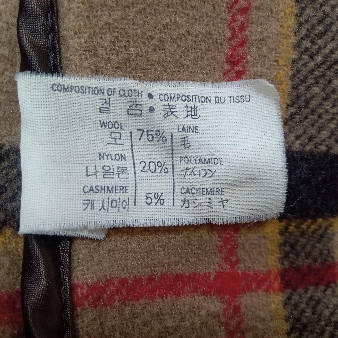 90s Gloverall グローバーオール カシミヤ混 ウール ダッフルコート