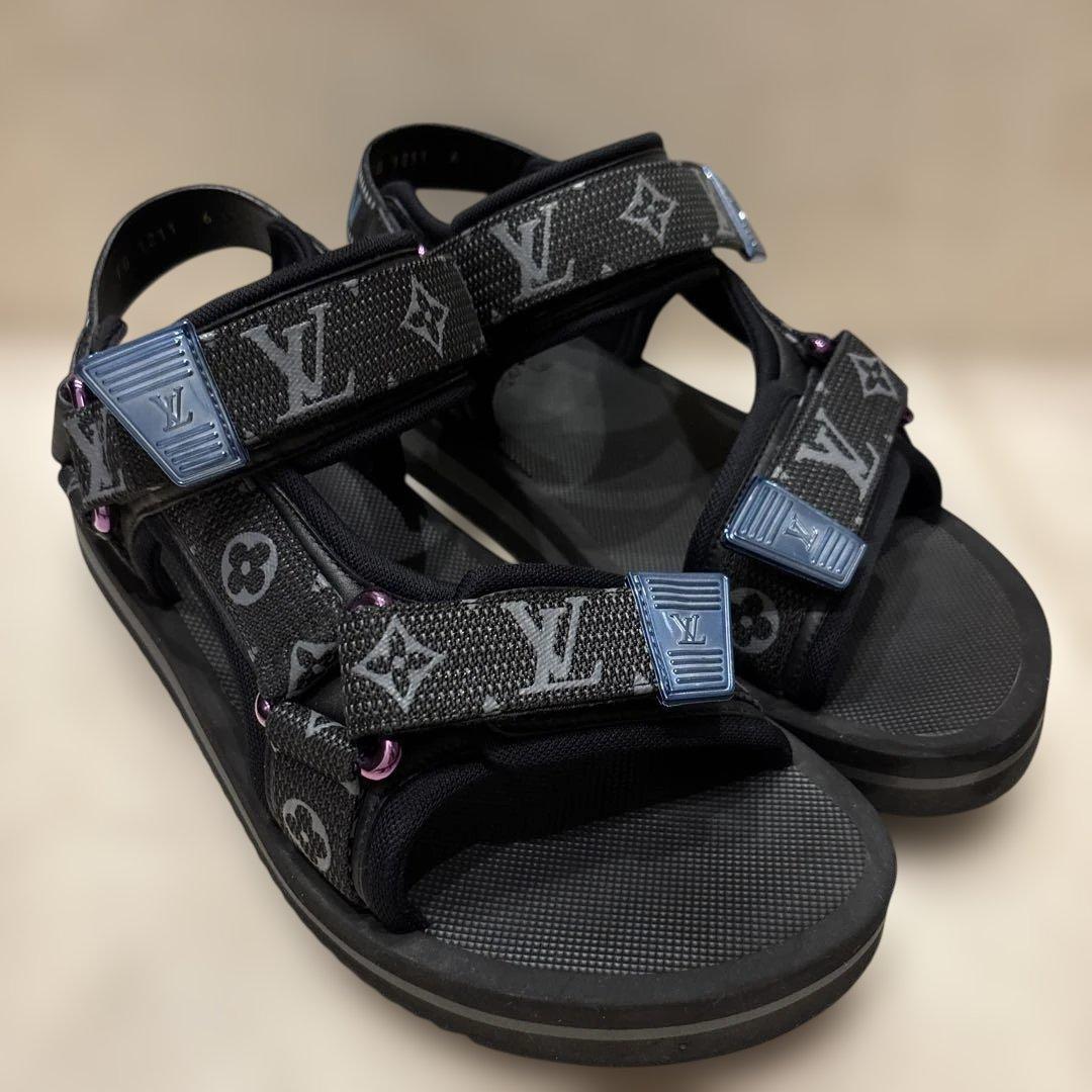 Louis Vuitton ☆パナマ ライン サンダル