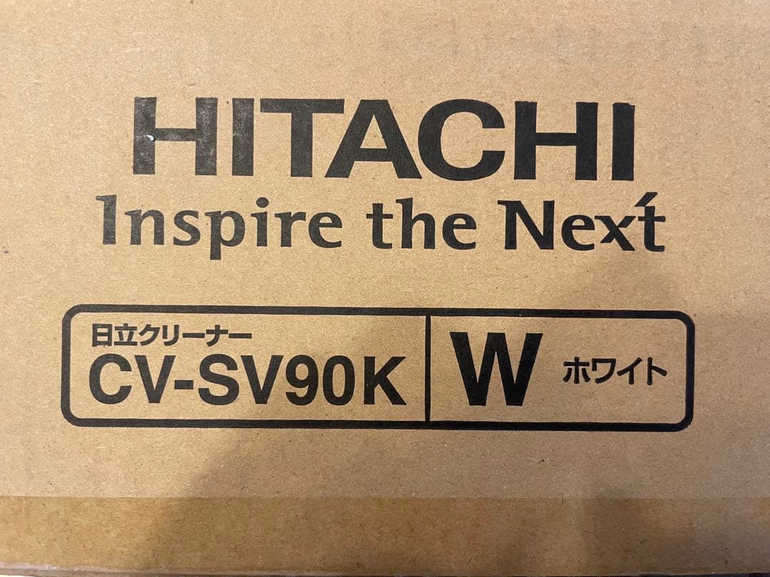 【2/1最終値下げ】日立 パワかるサイクロン ホワイト CV-SV90K-W
