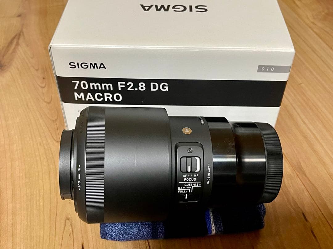 SIGMA 70mm F2.8DG macro L マウント