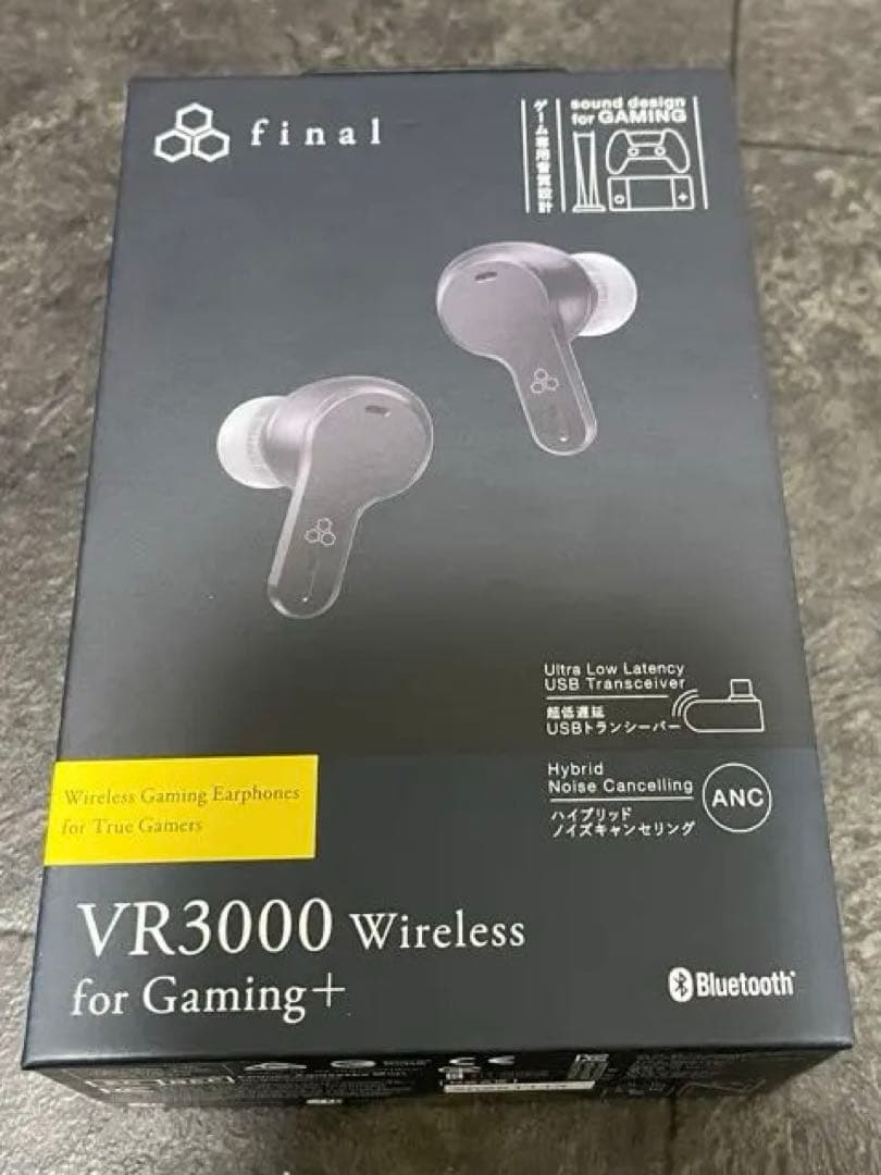 イヤホン final VR3000 Wireless for Gaming+