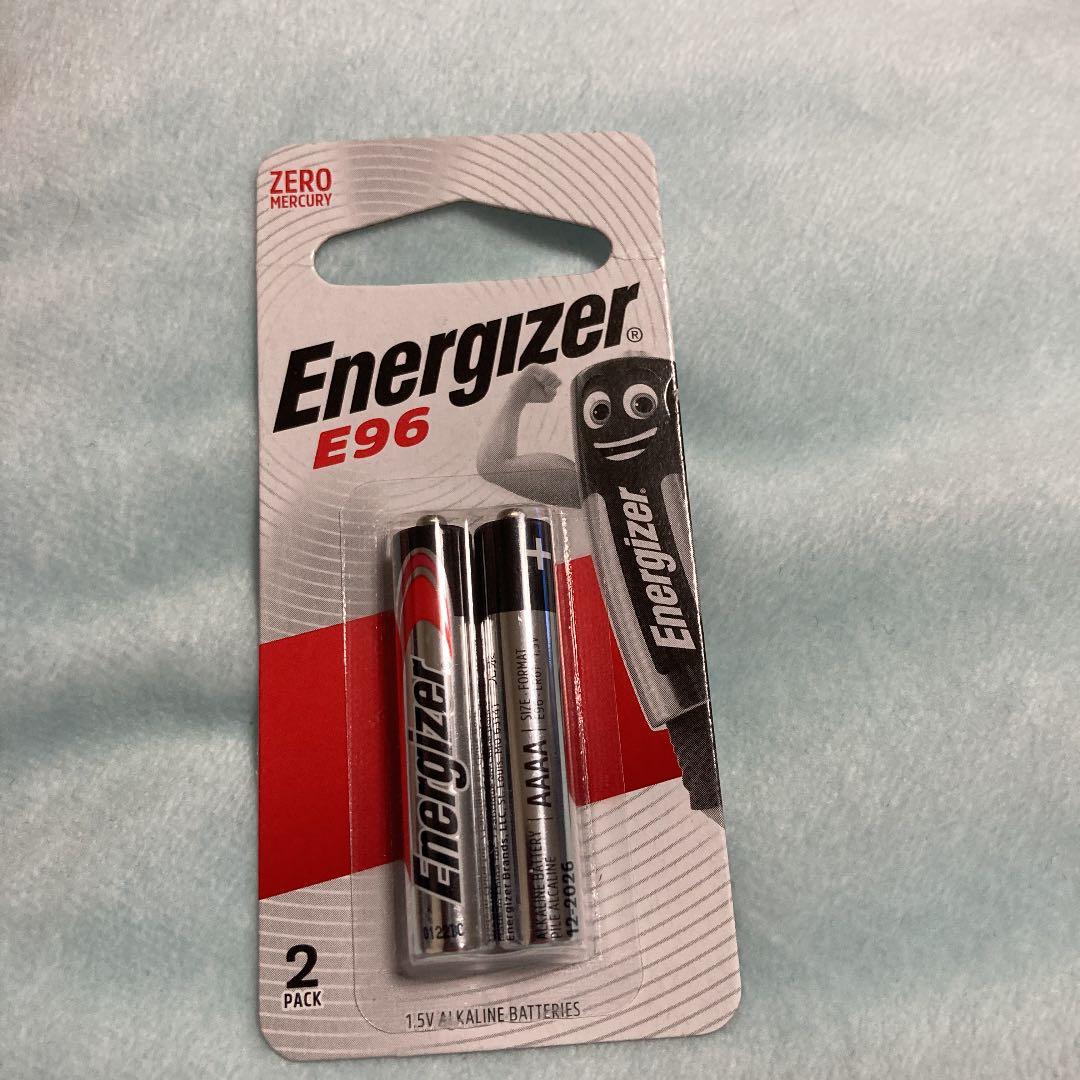 エナジャイザー アルカリ乾電池 単6形 2本 E96-B2