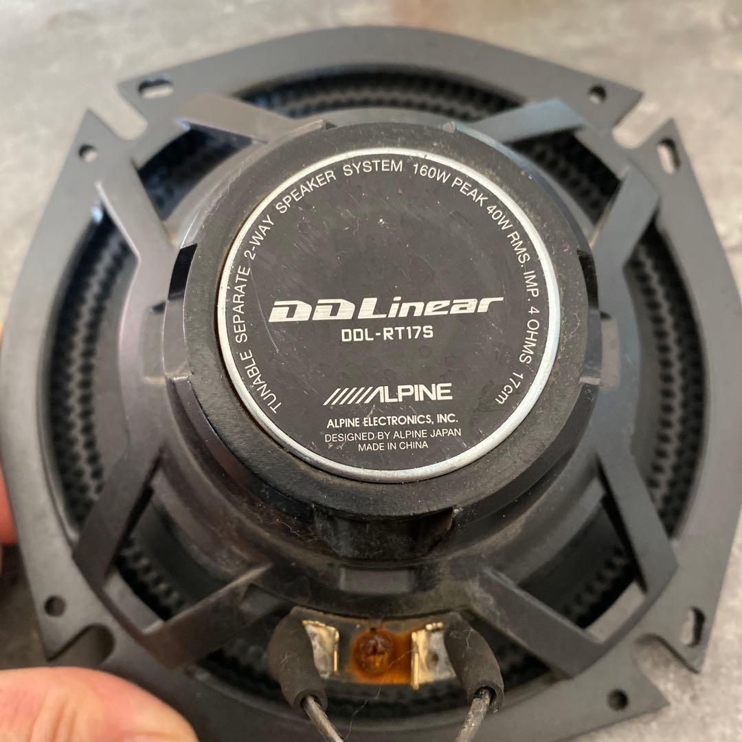 ALPINE 17cmスピーカー