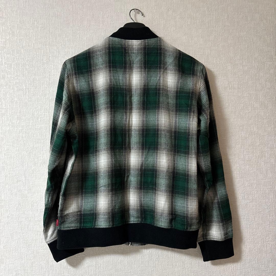 最終値下げ‼️Supreme Shadow Plaid Bomber Jacket