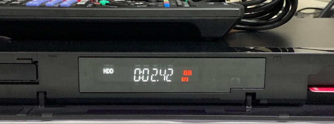 2番組録画 パナソニック 1TB 2チューナー DMR-2CW100