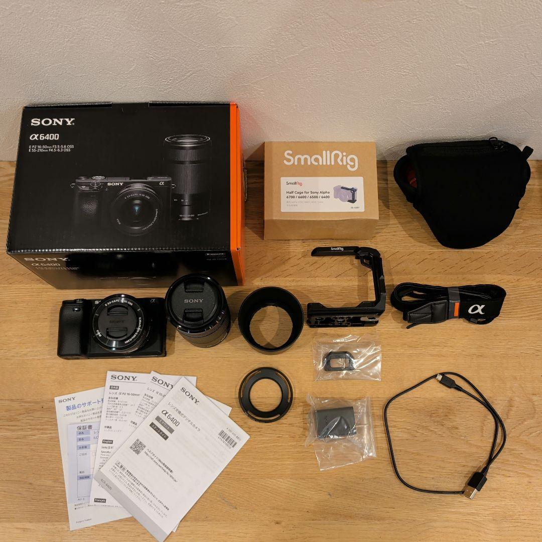 SONY a6400 防湿庫保管 ダブルズームレンズキット