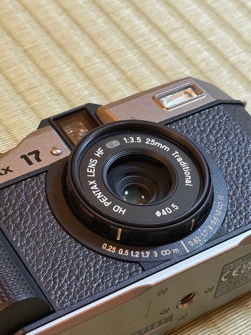 pentax17 フィルムカメラ　レンズカバー