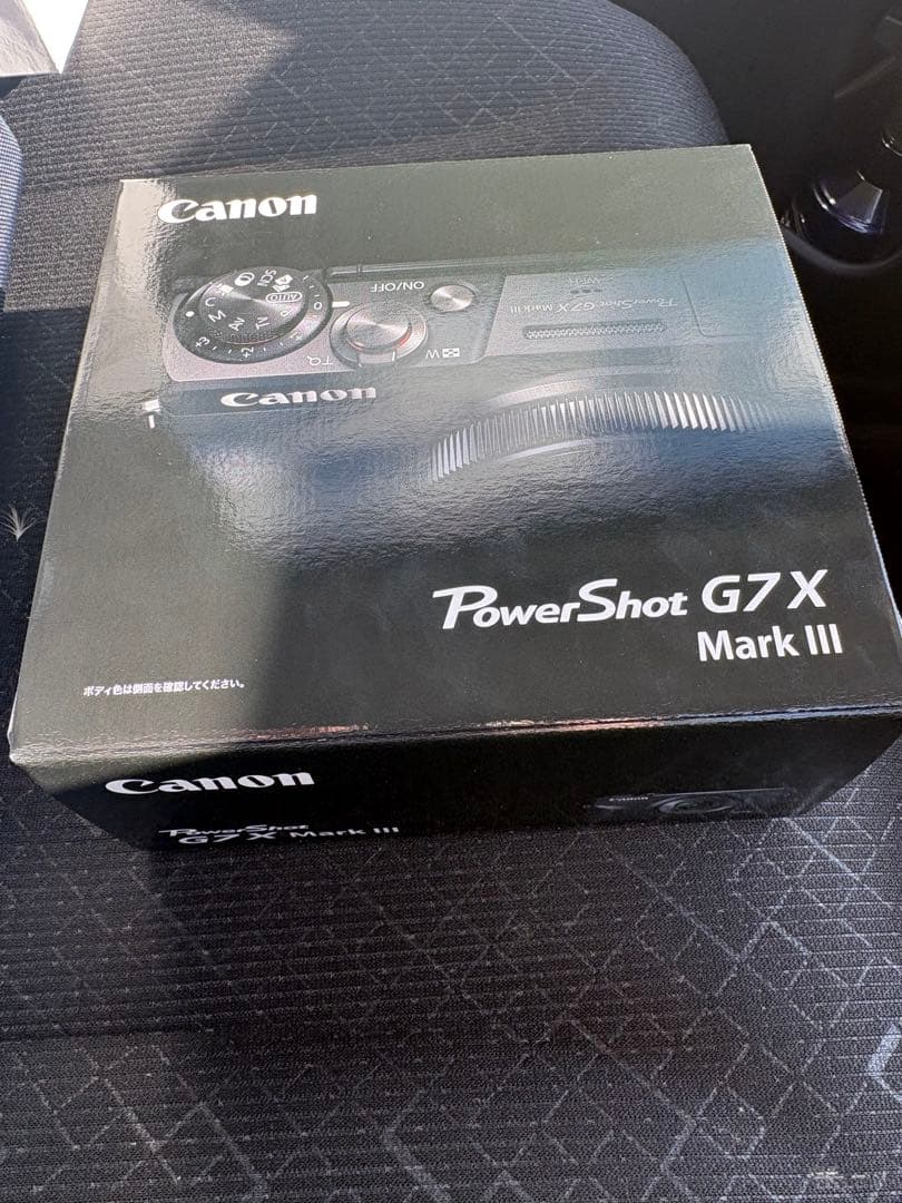 新品未使用Canon PowerShot G7X Mark Ⅲ ブラック