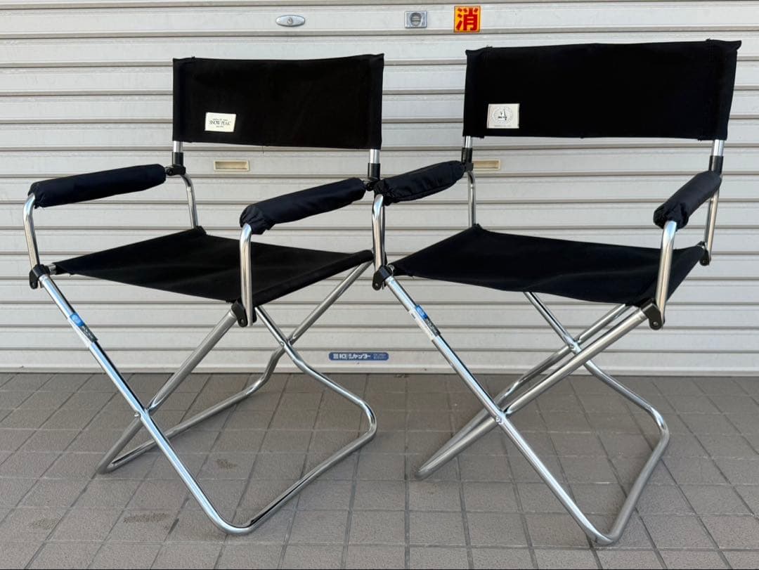 【未使用品】廃盤品★peak スノーピーク チェア2脚セット　LV-50