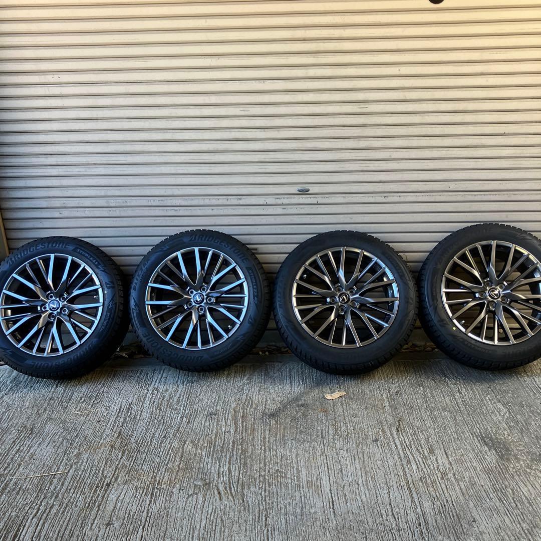 美品レクサスRXＦスポ　ブリヂストン ブリザック 20インチ 純正ホイールセット