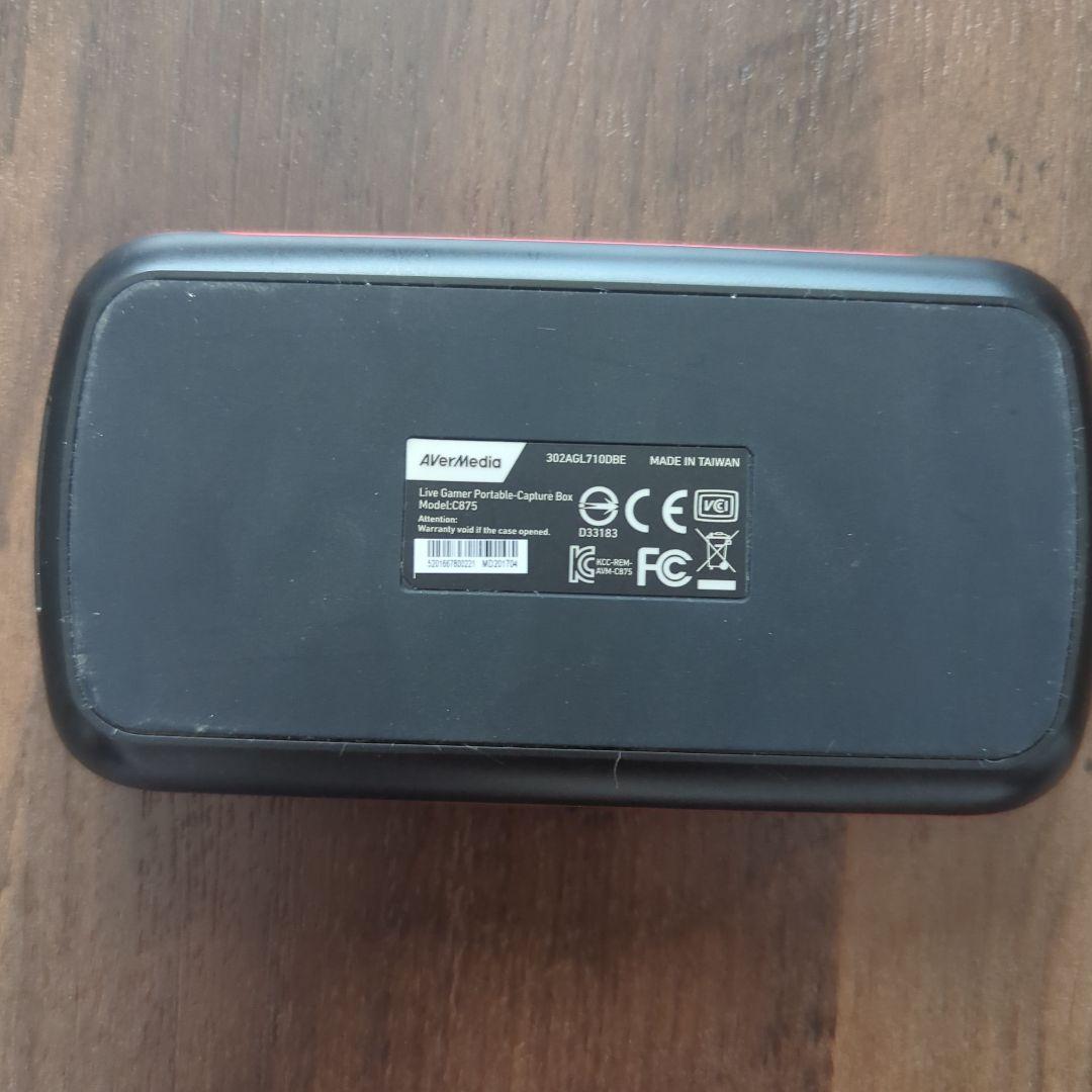 AVerMedia AVT-C875 ポータブル・ビデオキャプチャーデバイス