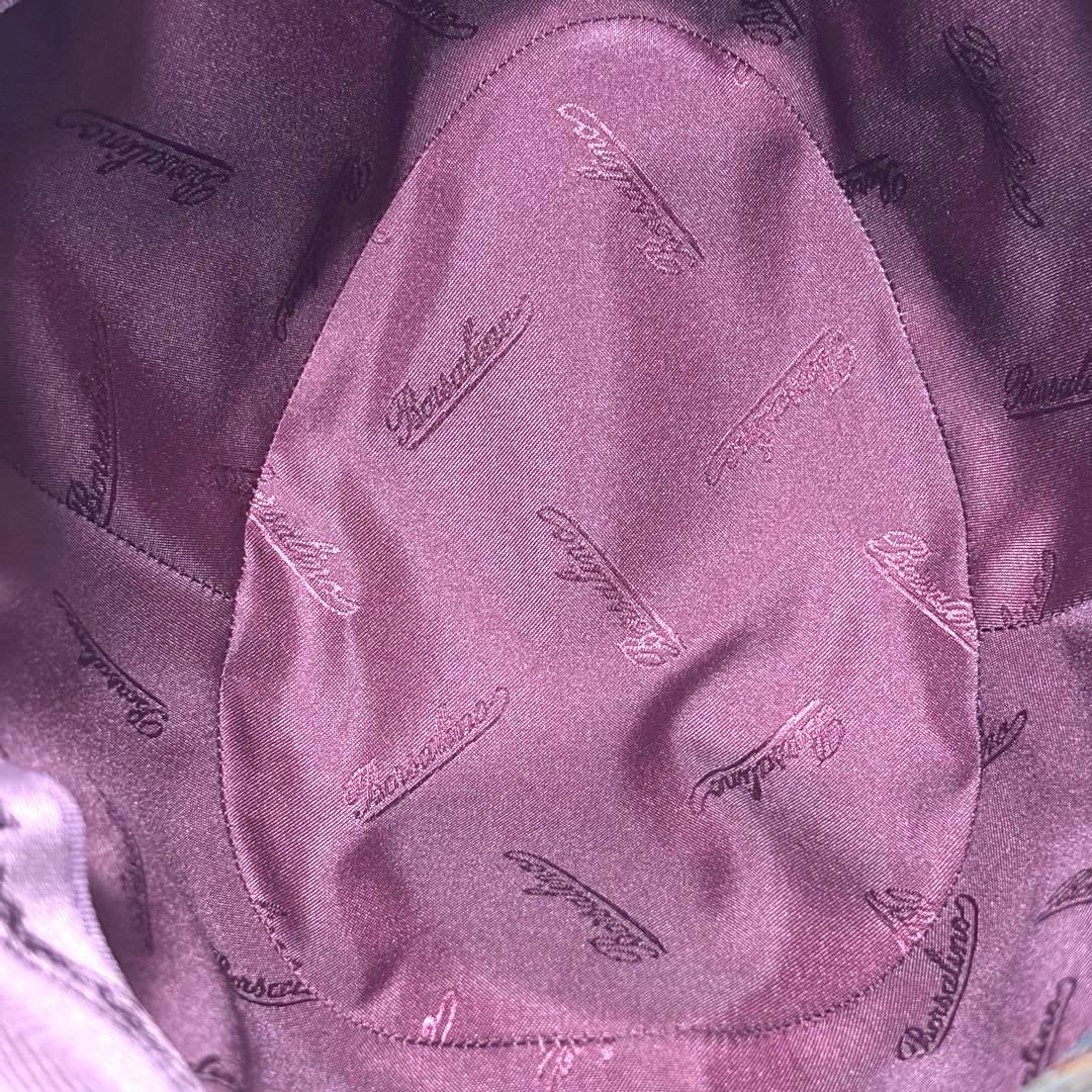 美品 Borsalino ボルサリーノ 中折れハット 羽根付き ロロピアーナ生地